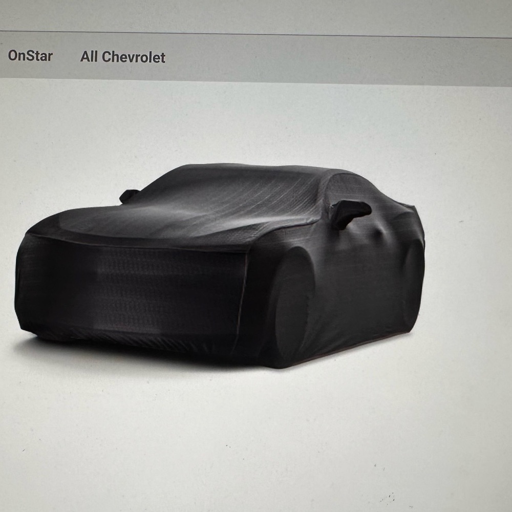 Indoor car cover for Camaro ZL1